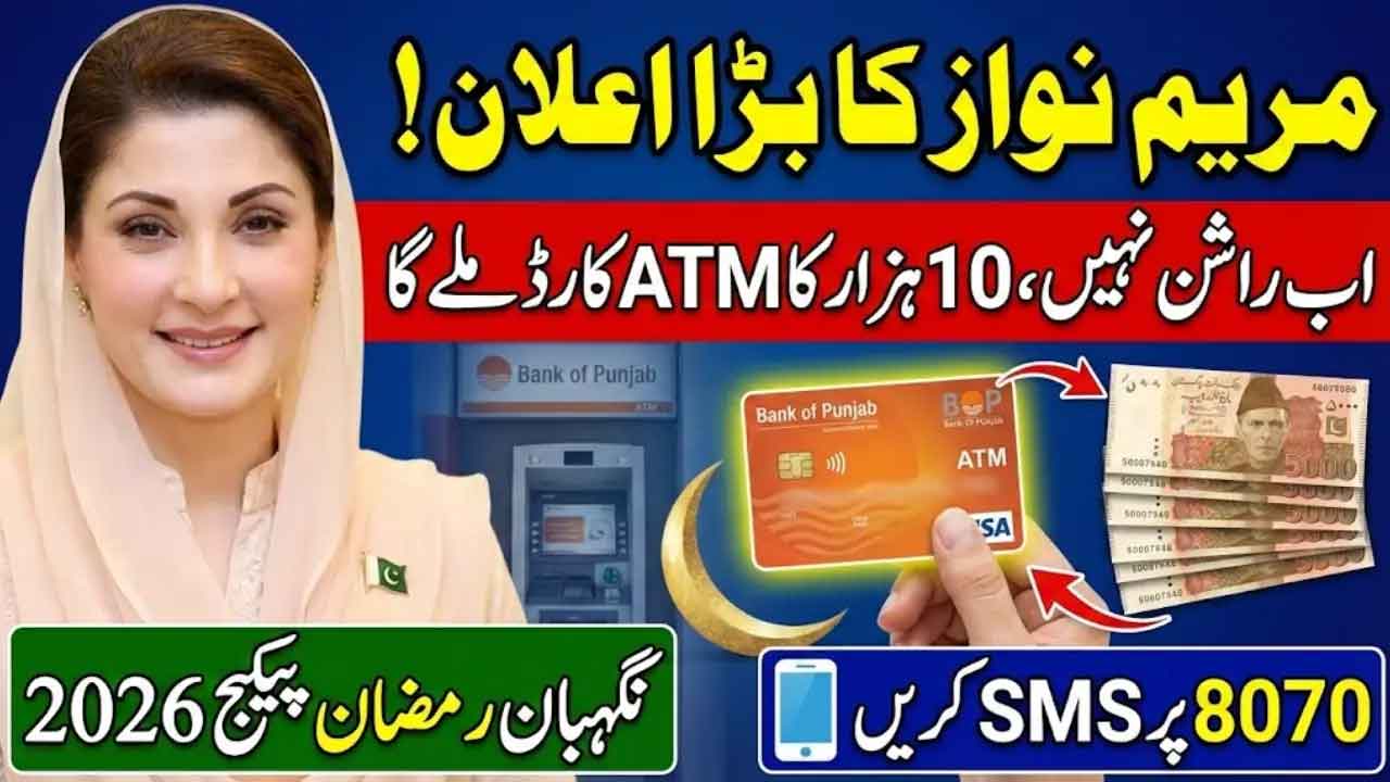Maryam Nawaz 10000 Scheme 2026 Check Online By CNIC